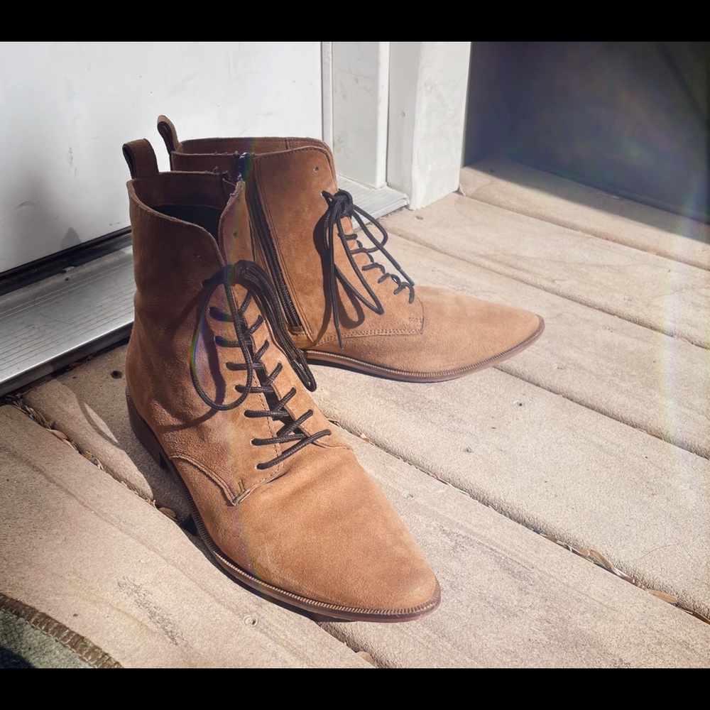 Roolee Carlotta Lace Up Boots